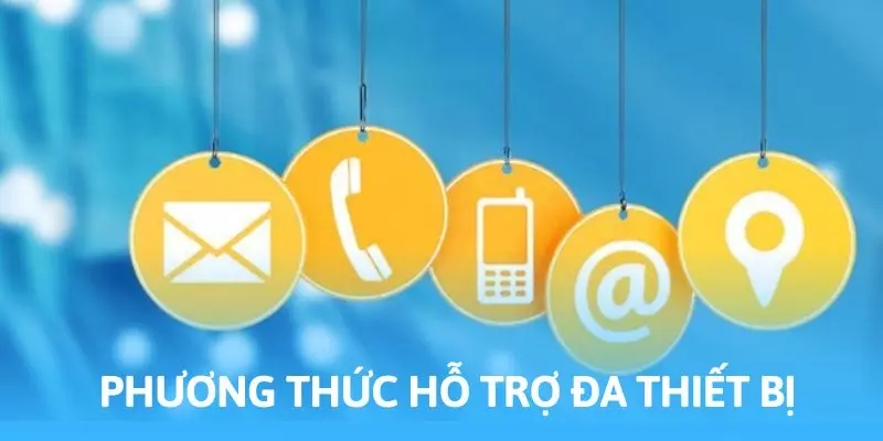 Kết nối thông qua nhiều thiết bị khác nhau