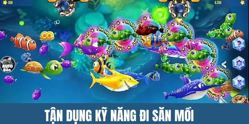 Tận dụng kỹ năng cá nhân đi bắn mồi
